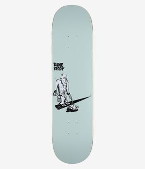Polar Brady Mopping 8" Planche de skateboard (green)