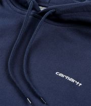 Carhartt WIP Script Embroidery Hoodie (jupiter white)