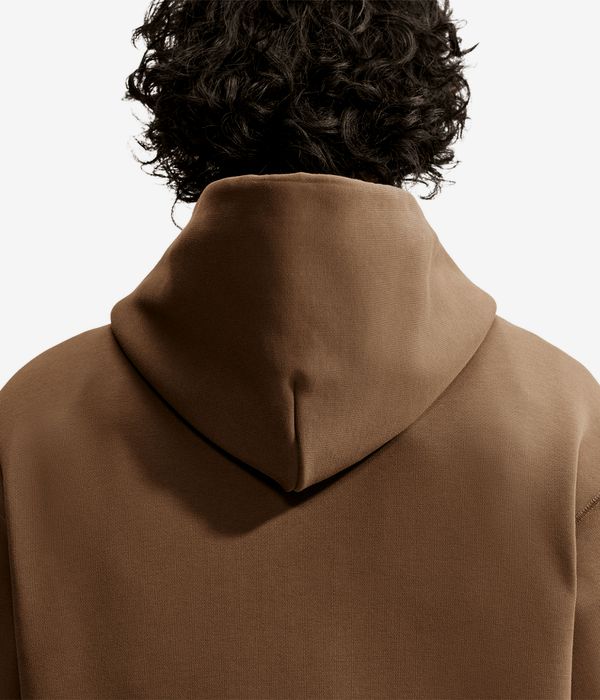 Nike SB Essential Logo sweat à capuche (mosswood brown white)