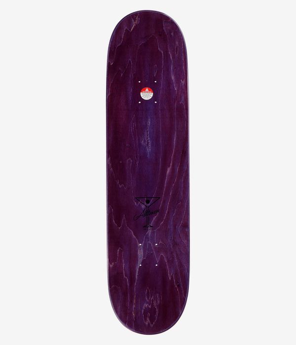Alltimers Smoke Machine 8.3" Skateboard Deck (purple)