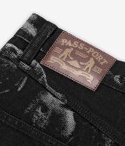Passport Denim Workers Club Jeans (laser etched black)