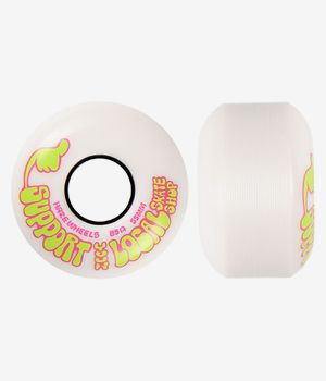 Haze Support Locals Roues (white) 55mm 85A 4 Pack