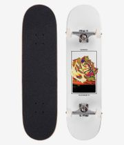 skatedeluxe Rose 7.75" Complete-Skateboard (white)