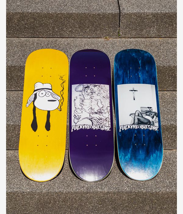 Fucking Awesome Berle Drawing 8.5" Skateboard Deck (multi)