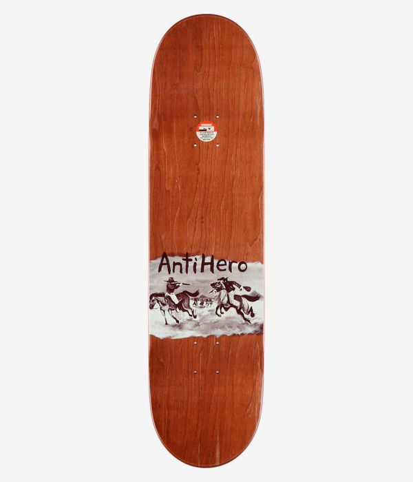 Anti Hero Beres Old West 8.4" Skateboard Deck (brown)