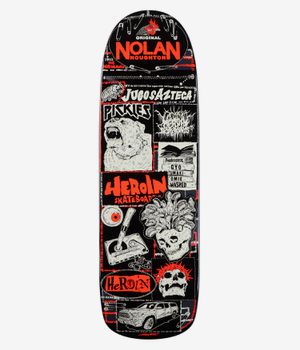 Heroin Skateboards Nolan's Original 9.6" Planche de skateboard (multi)