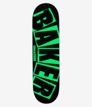 Baker Peterson Arch Slime 8.475" Skateboard Deck (black green)