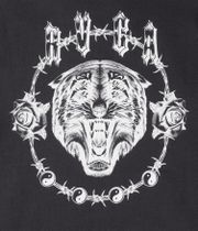 RVCA Benj Tiger Eyes Zip-Sweatshirt avec capuchon (black)