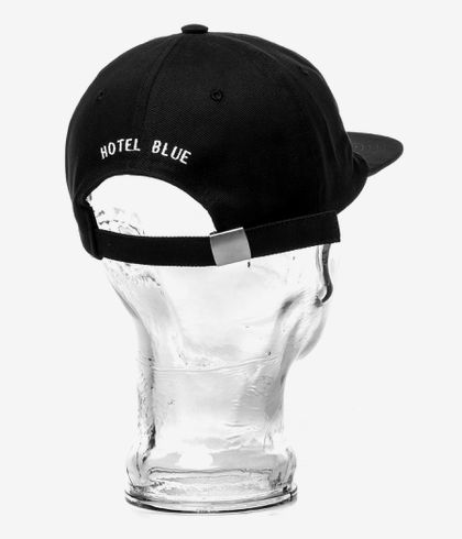 Hotel Blue Arch Logo Emb Cap Black Buy At Skatedeluxe