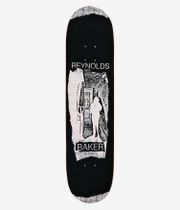 Baker Reynolds Distressing Sensation 8" Skateboard Deck (black white)