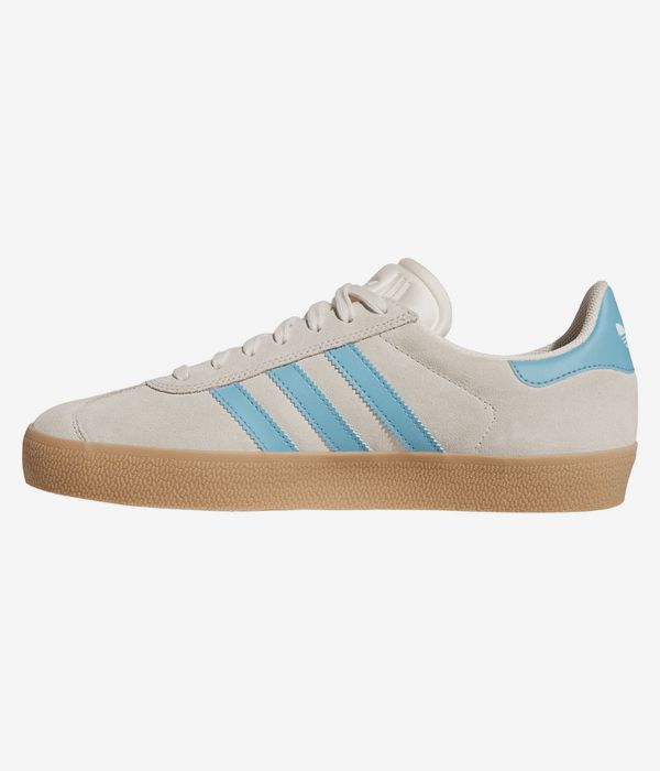adidas Skateboarding Gazelle ADV Scarpa (wonder white preloved blue)