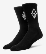 HAN KJØBENHAVN Diamond Socks (black) 2 Pack