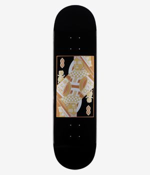skatedeluxe Cards Twin Tail 8.25" Skateboard Deck (black)