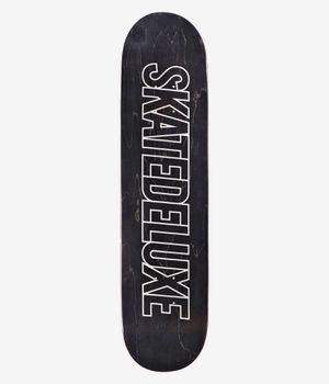 skatedeluxe Outline 8" Skateboard Deck (black)