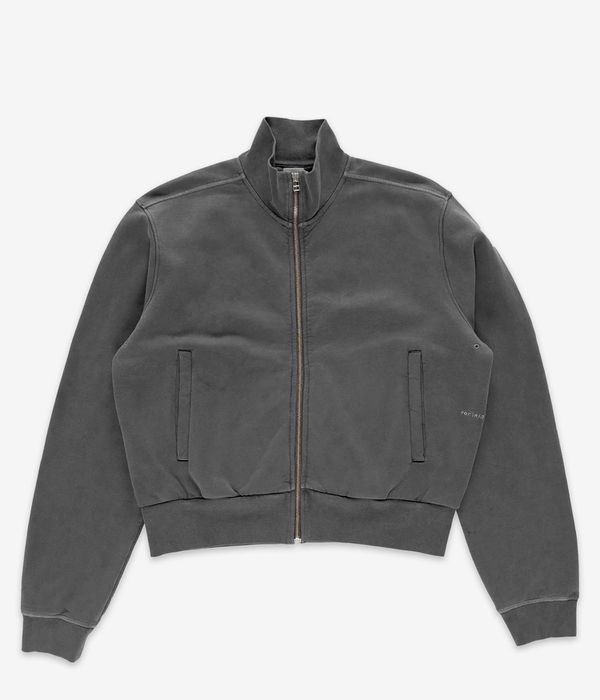 Pop Trading Company Full Zip Sweatshirt (washed black)