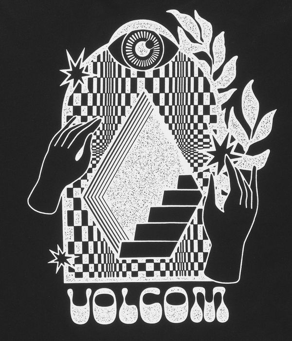 Volcom Stairway Top z Długim Rękawem (black)