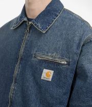 Carhartt WIP OG Detroit Cotton Bradenton Giacca (blue grind wash)