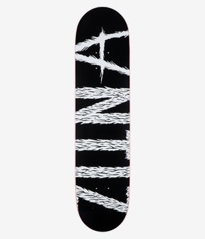 Antiz Big Script 7.5" Skateboard Deck (full black)