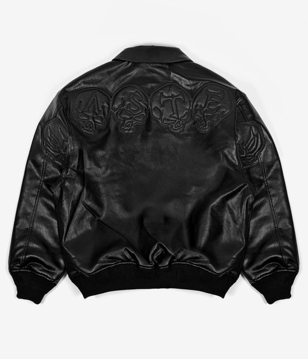 Wasted Paris Bury Varsity Veste (black)