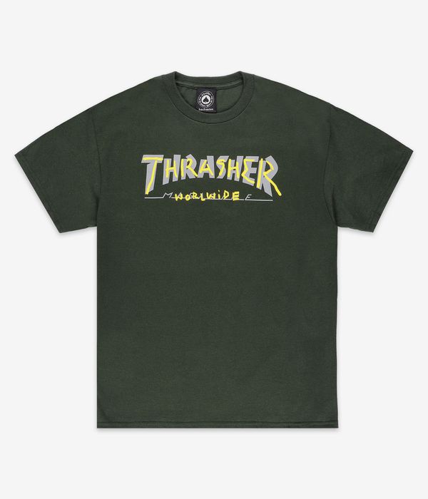 Thrasher Trademark T-Shirty (forest green)