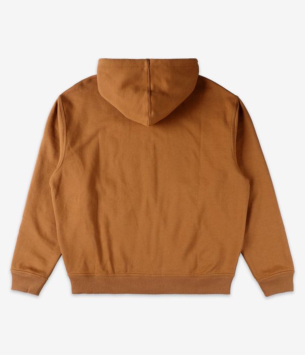 Dickies x Thrasher Through Bluza z Kapturem na Zamek (brown duck)