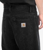 Carhartt WIP Snake Landon Pant Smith Jeans (camo black heavy stone wash)