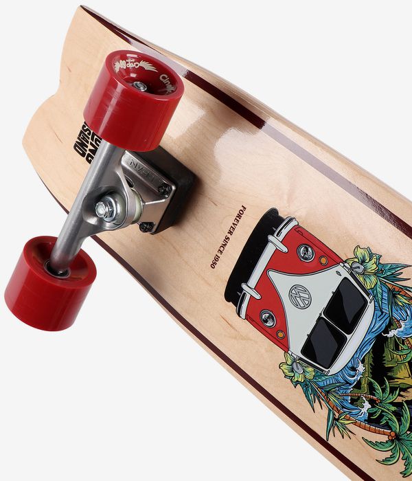 Long Island x Volkswagen California 75th 30" (76,2cm) Surfskate Cruiser (brown)
