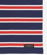 skatedeluxe Striped Camiseta (navy red)
