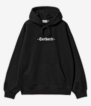 Carhartt WIP Greatest Hits sweat à capuche (black white)