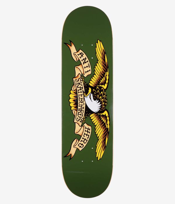 Anti Hero Team Easy Rider Classic Eagle 8.38" Skateboard Deck (green)