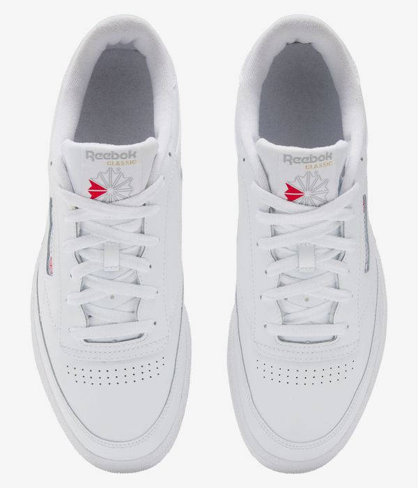Reebok Club C 85 Shoes (white red)