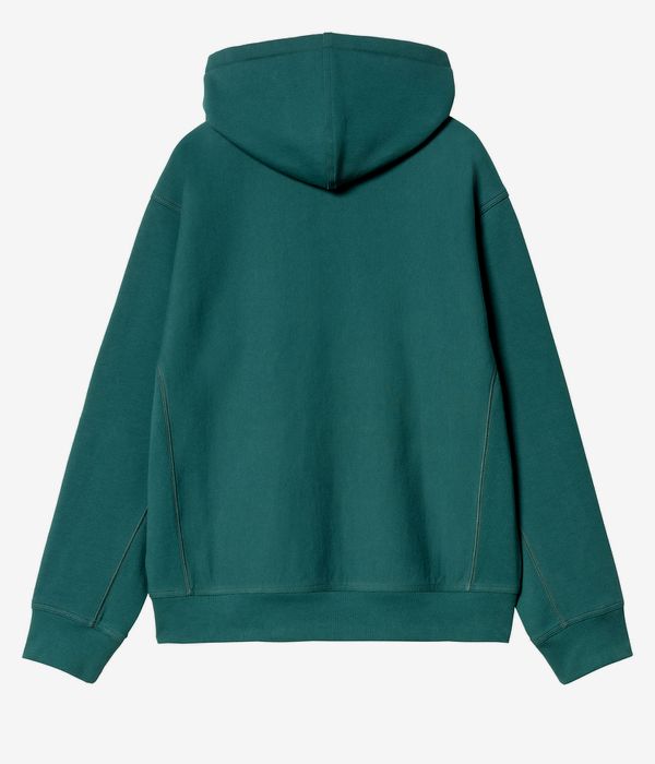 Carhartt WIP American Script sweat à capuche (malachite)