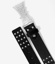 Wasted Paris United Leather Belt (black silver)