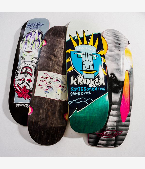 Krooked Sandoval Recognize 9.81" Planche de skateboard (multi)