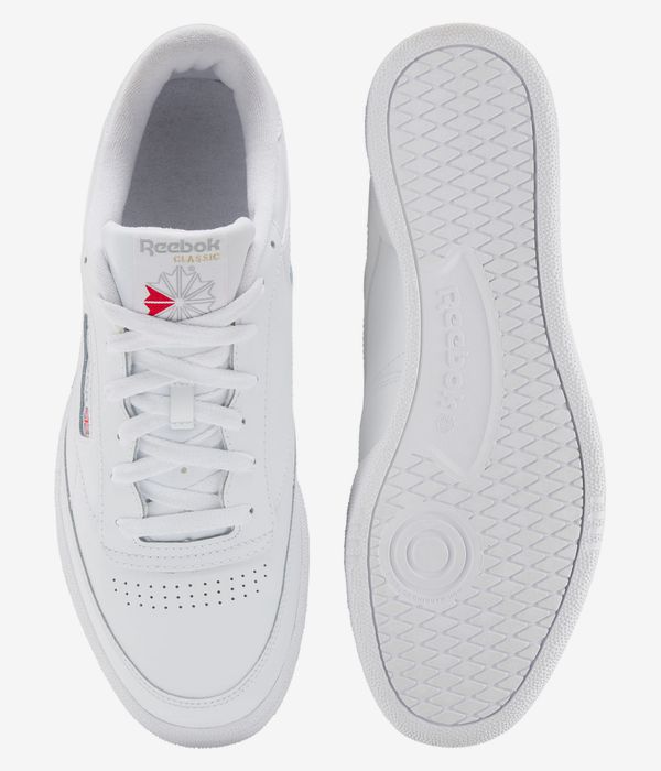 Reebok Club C 85 Shoes (white red)