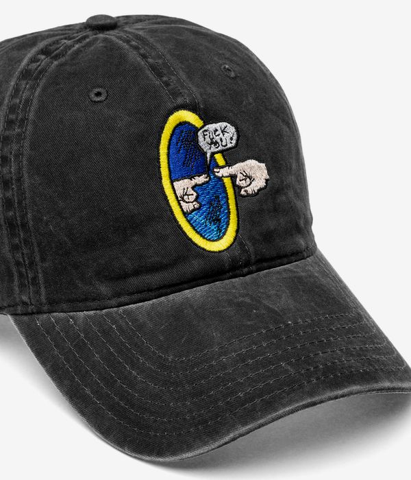 Fucking Awesome Fuck You Embroidered 6 Panel Cap (black)