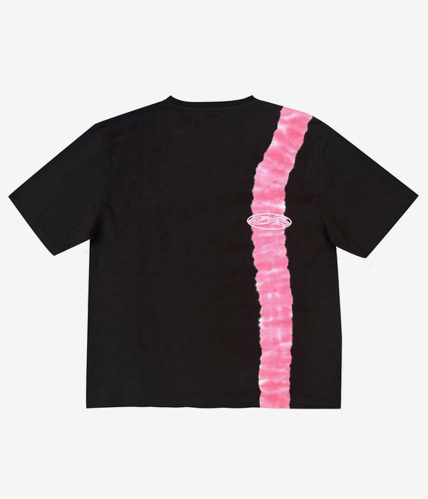 Yardsale Flower T-shirt (tie dye black)