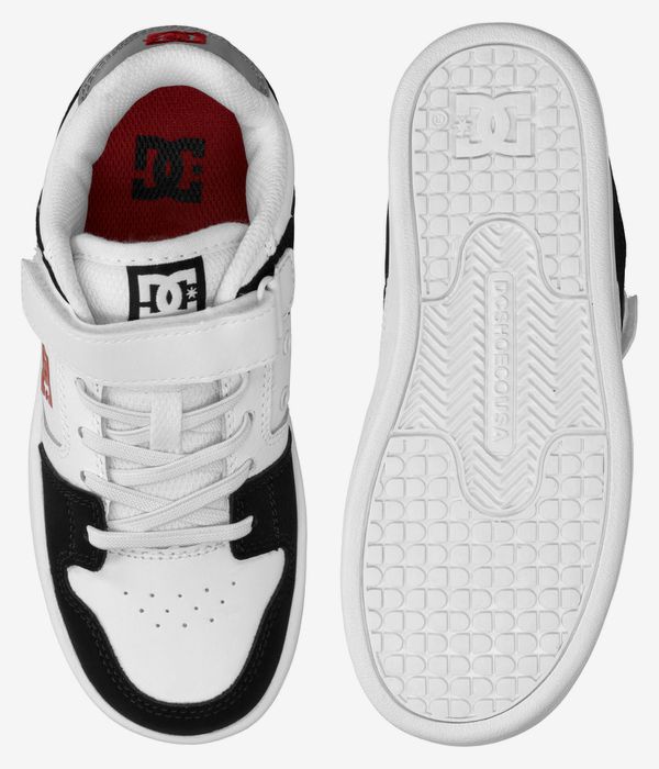 DC Manteca 4 V Shoes kids (black white red)