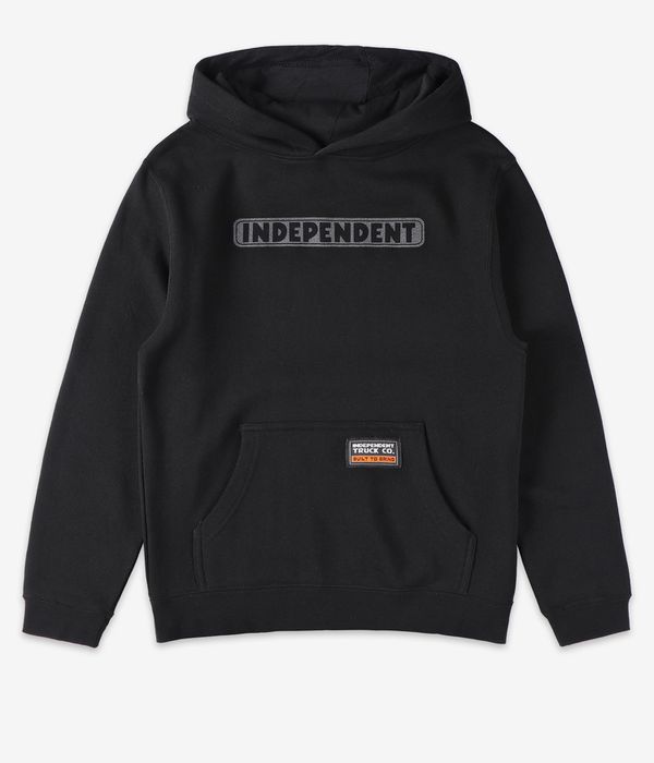 Independent Bar Logo Reflective Hoodie kids (black)