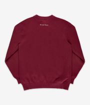 The Loose Company Cat Knitted Sweatshirt (bordeaux)