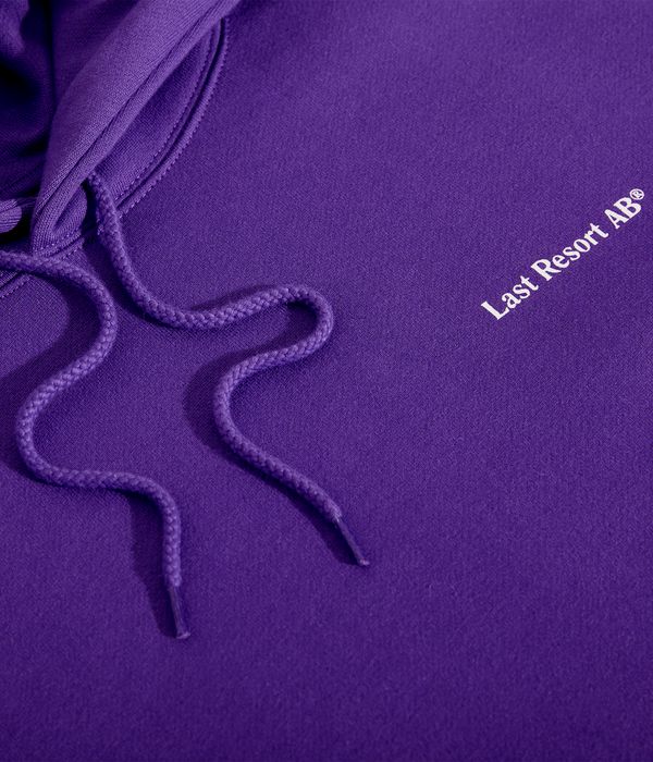 Last Resort AB Atlas Monogram Hoodie (heliotrope white)