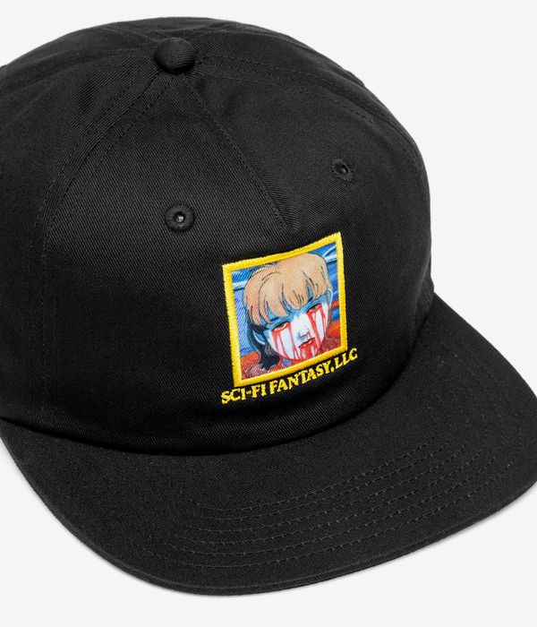 Sci-Fi Fantasy Leaking Eyes 6 Panel Casquette (black)