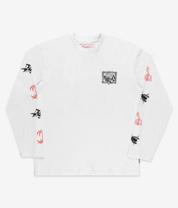 Volcom Featured Artist Keutchi Longues Manches (white)