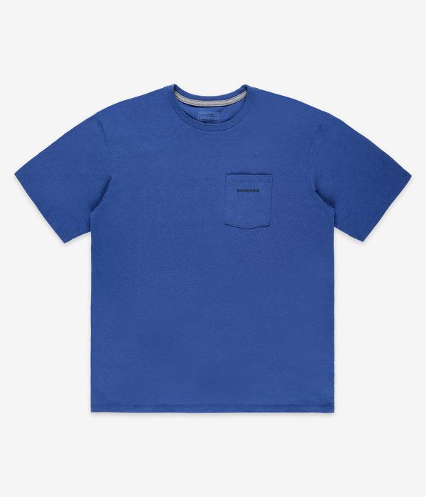 Patagonia Boardshort Logo Pocket Responsibili T-Shirt (endless blue)
