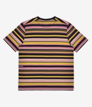 Pop Trading Company Striped Pocket T-Shirty (black multi)