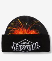 HUF x Thrasher Meltdcown Reversible Beanie (black)