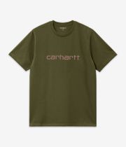 Carhartt WIP Script Camiseta (dundee glassy pink)