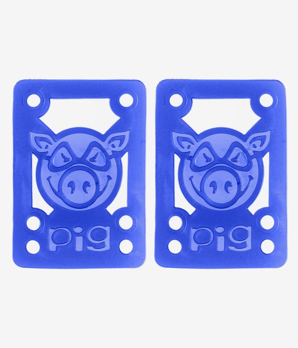 Pig Piles 1/8" Shock Podkładki (blue) dwupak