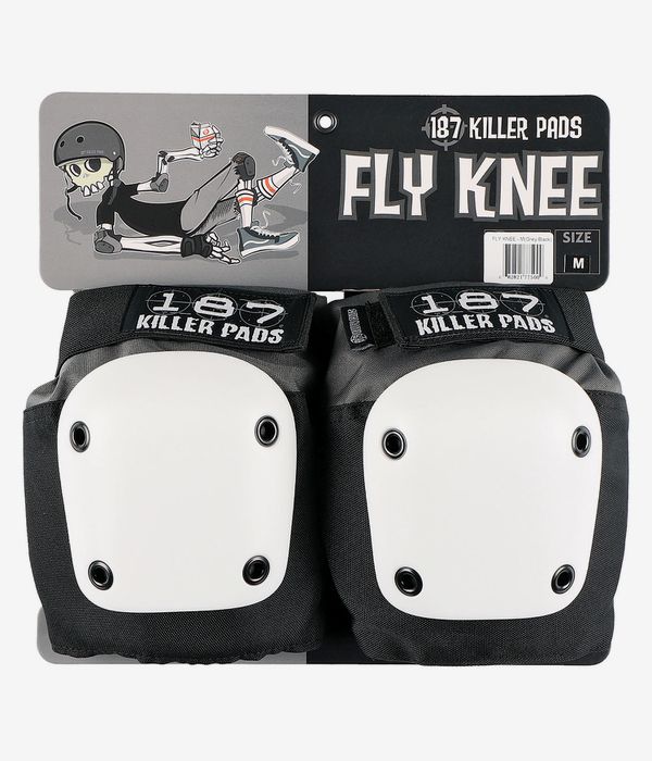 187 Killer Pads Fly Genouillère (grey black white)