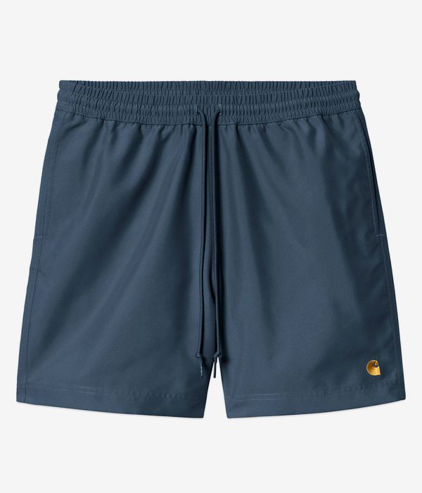 Carhartt WIP Chase Swim Boardshorts (dusky blue gold)